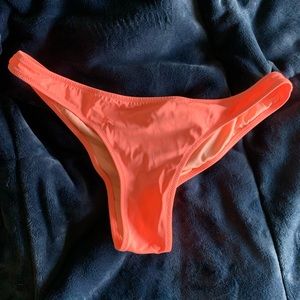 Neon Pink/Orange Cheeky Bottoms.